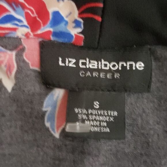 Liz Claiborne top women's sz small blouse shirt office business casual c… - Picture 8 of 9